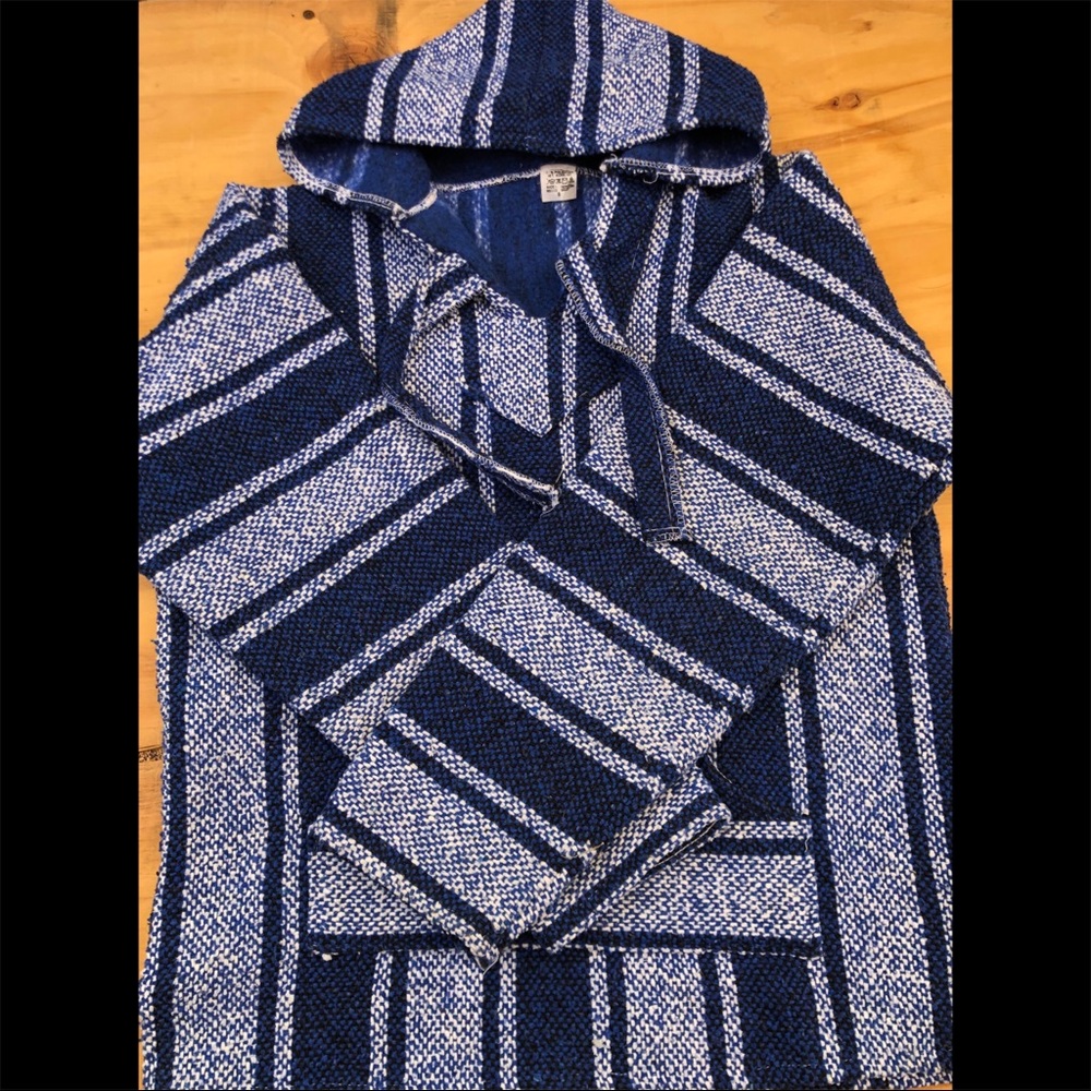 Del Mex Mexican Baja Hoodie Small